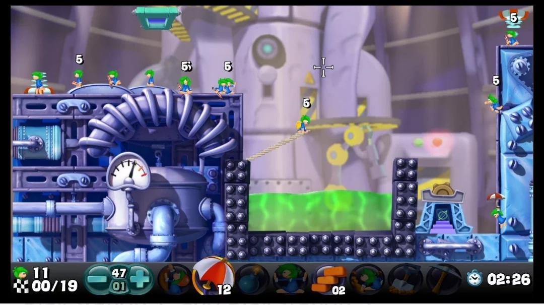 Изображение игры: Lemmings (2006)