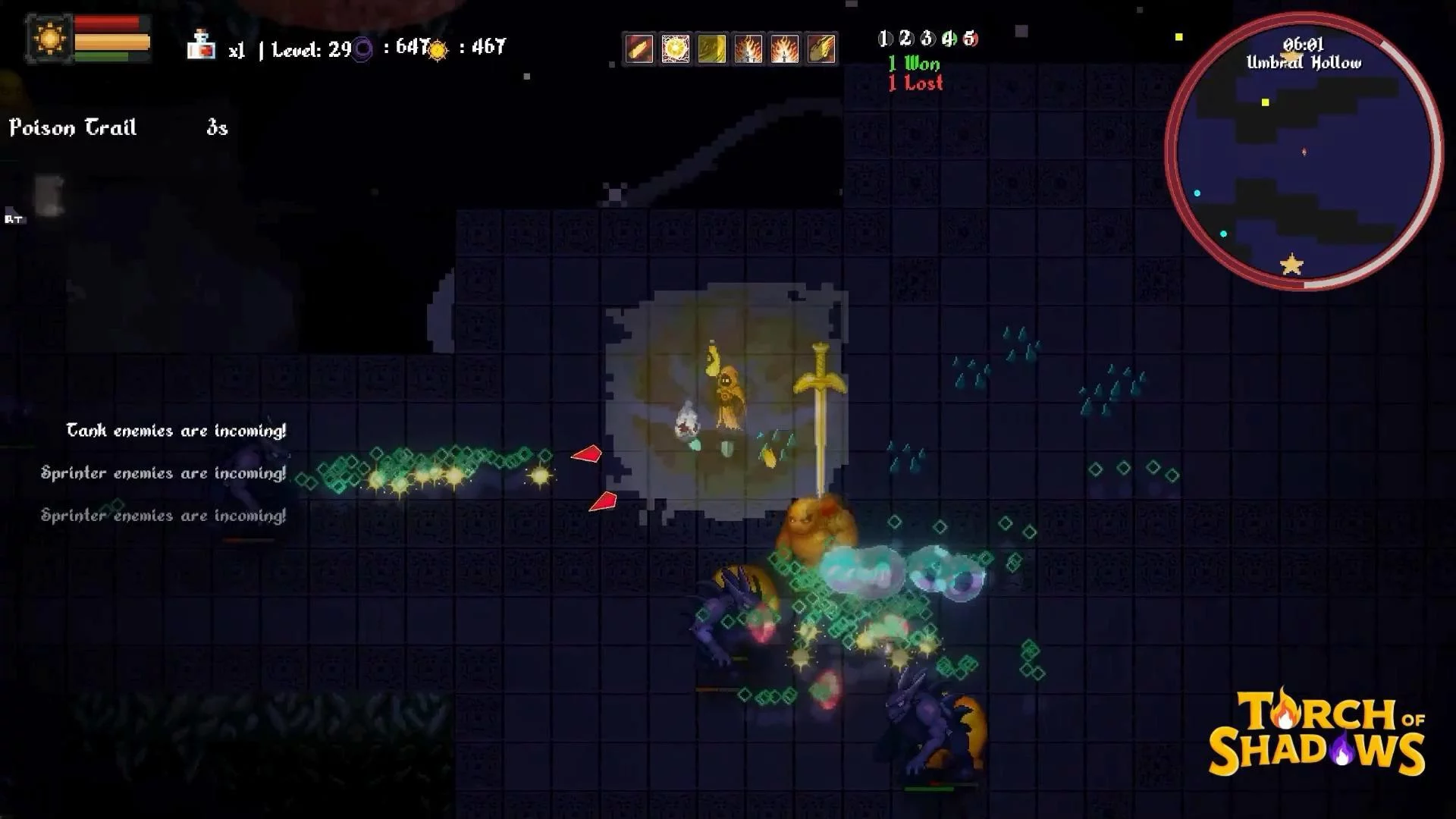 Изображение игры: Torch of Shadows