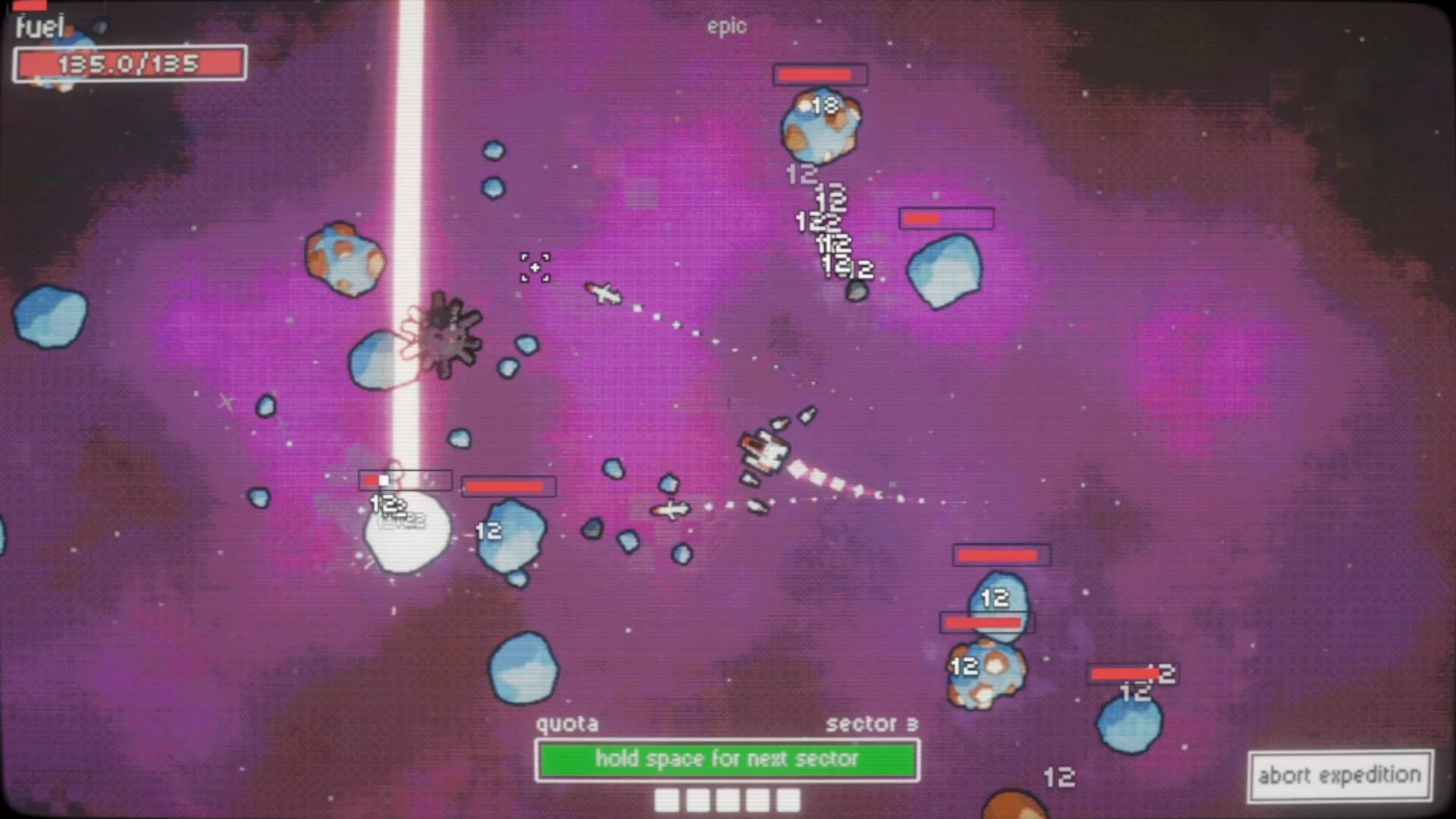 Изображение игры: Space Rock Breaker