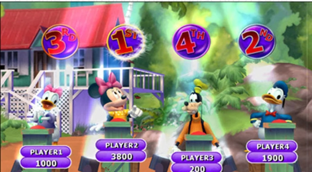 Изображение игры: Disney Think Fast: The Ultimate Trivia Showdown