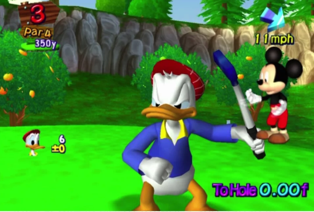 Изображение игры: Disney Golf