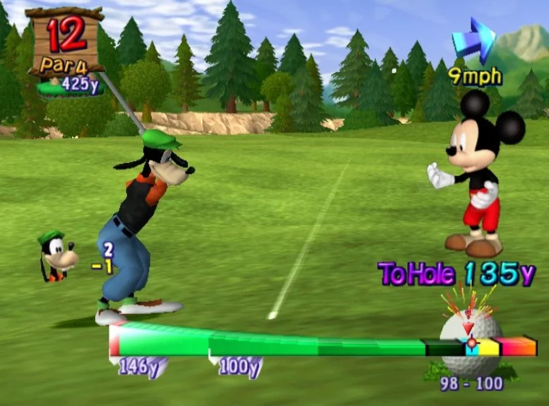 Изображение игры: Disney Golf