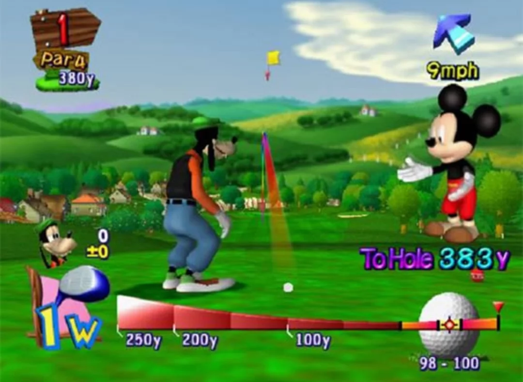 Изображение игры: Disney Golf