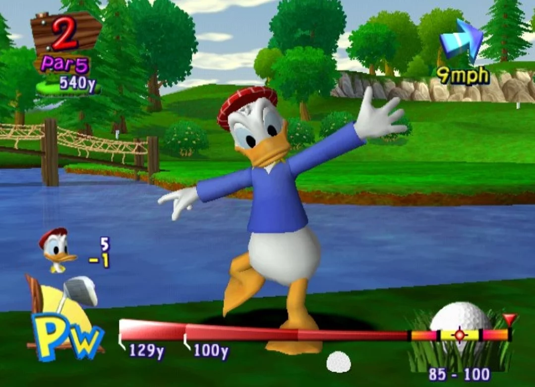 Изображение игры: Disney Golf