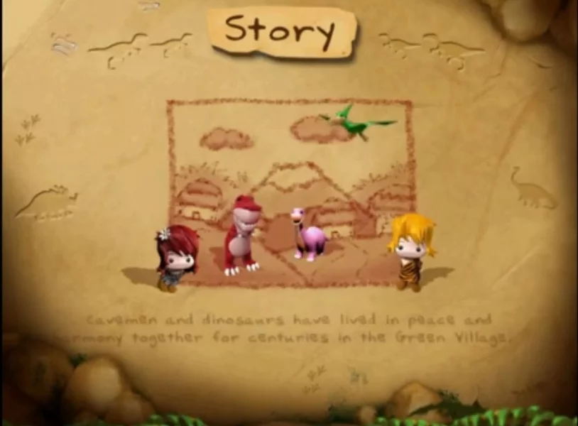 Изображение игры: CaveMan Rock