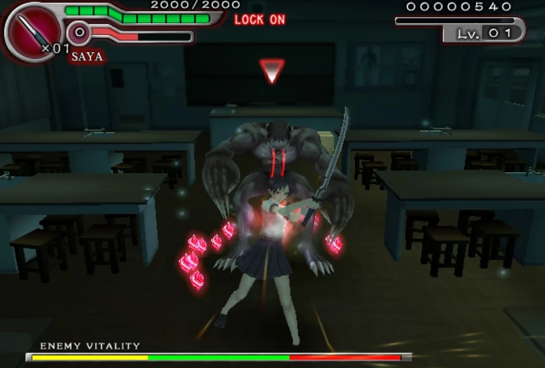 Изображение игры: Blood+: Souyoku no Battle Rondo