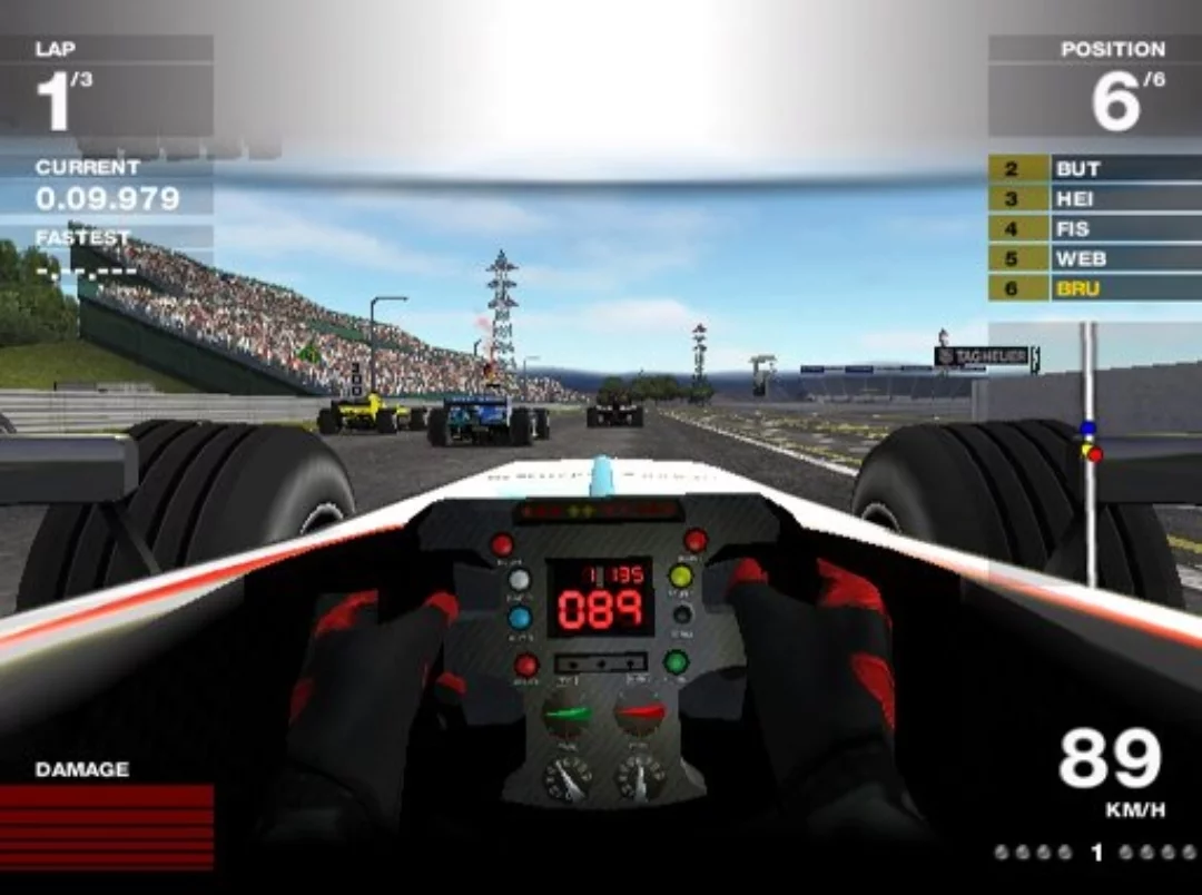Изображение игры: Formula One 04