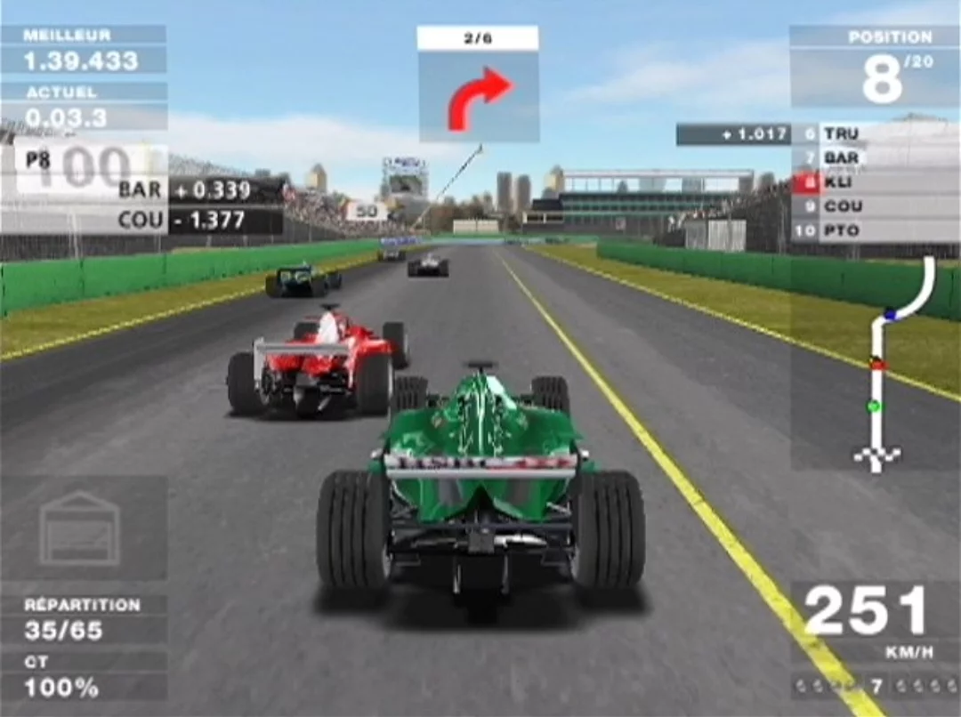Изображение игры: Formula One 04