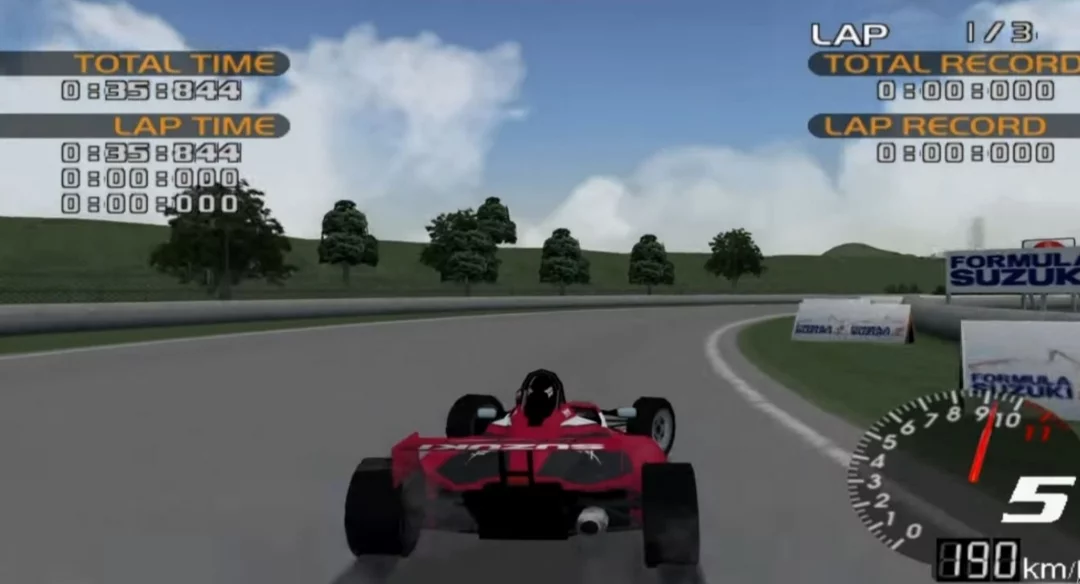 Изображение игры: Formula Suzuki Hayabusa Time Attack