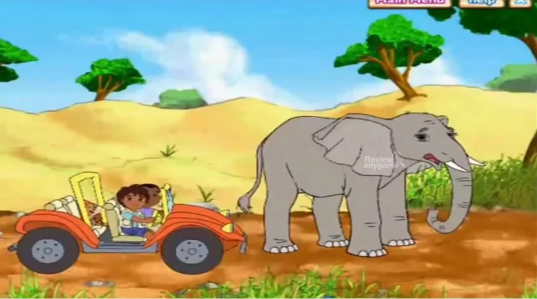 Изображение игры: Go Diego Go! Safari Rescue