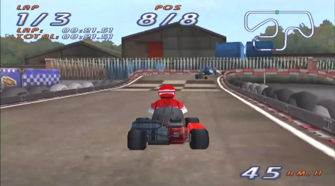 Изображение игры: Go Kart Rally