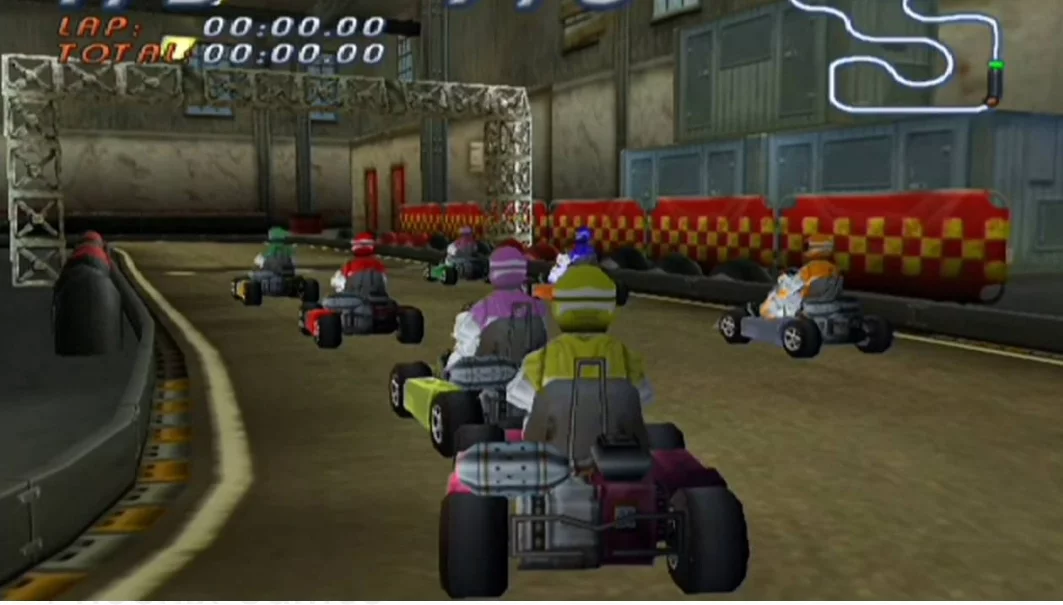 Изображение игры: Go Kart Rally