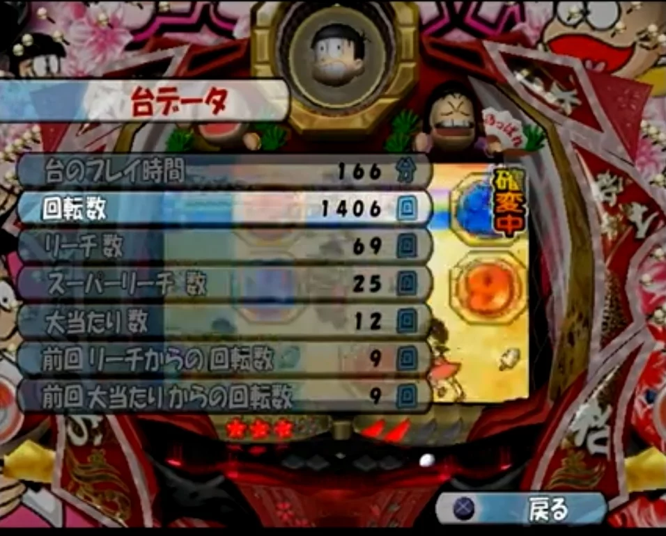 Изображение игры: Hissatsu Pachinko Station V9: Osomatsu-kun