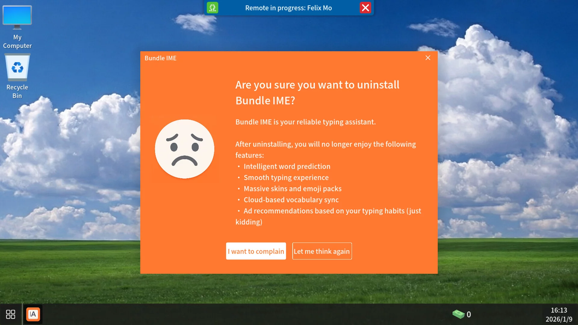 Изображение игры: Uninstall Simulator