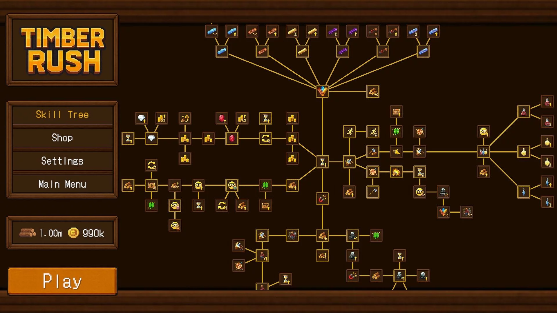 Изображение игры: Timber Rush