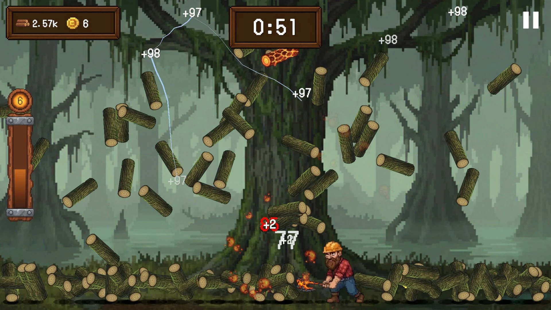 Изображение игры: Timber Rush