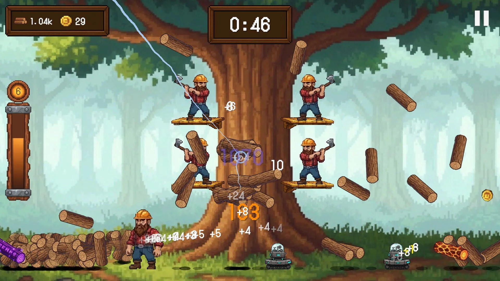 Изображение игры: Timber Rush