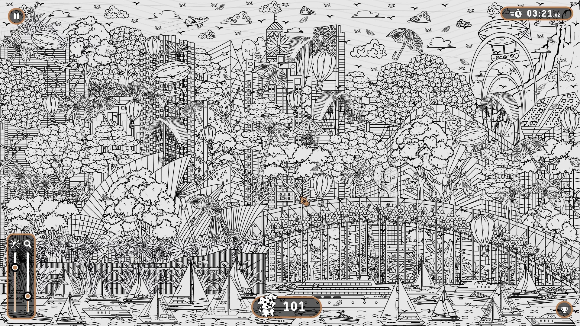 Изображение игры: 101 Dogs Hidden in Australia