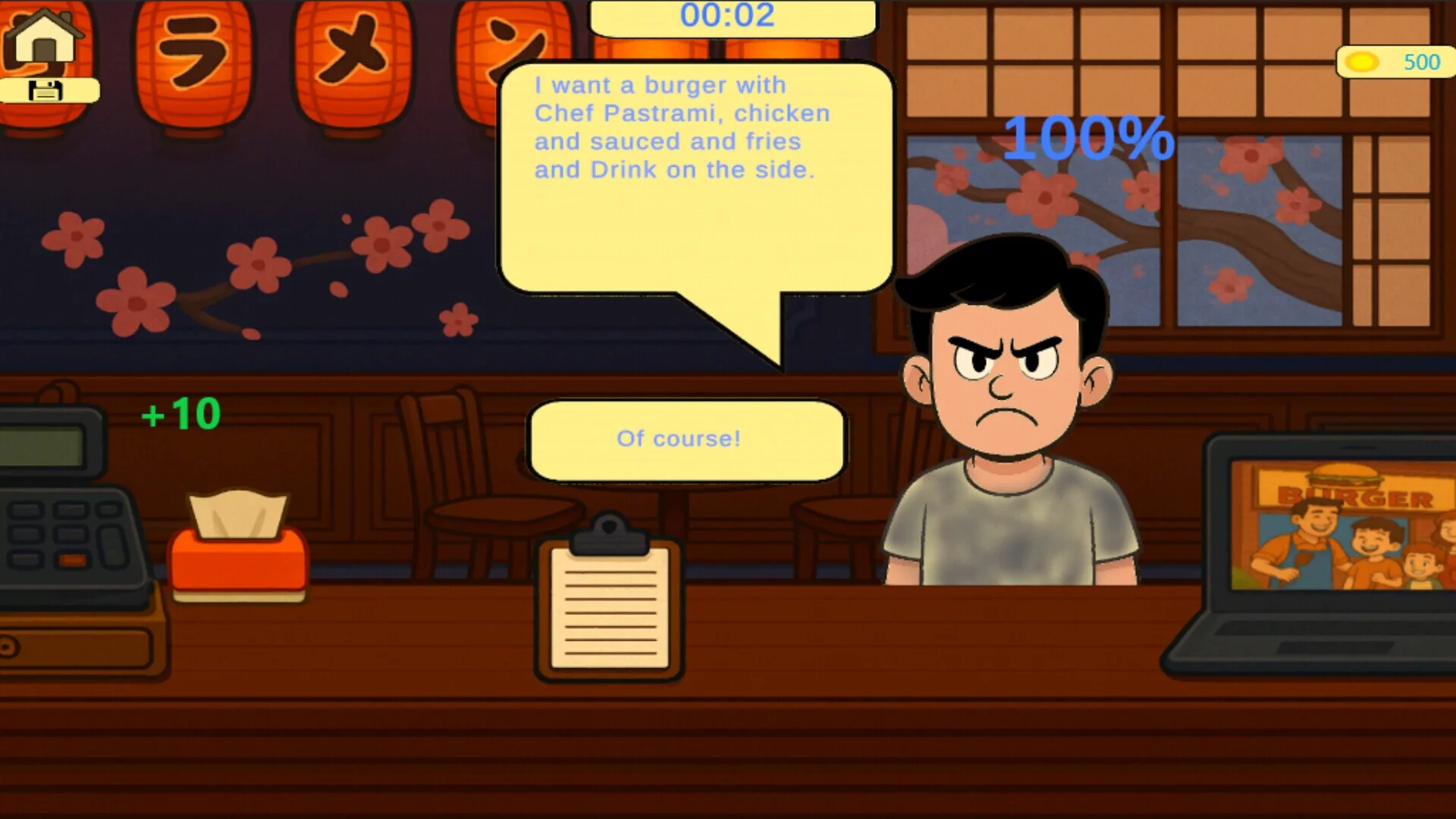 Изображение игры: THE TASTE OF COMPETITION