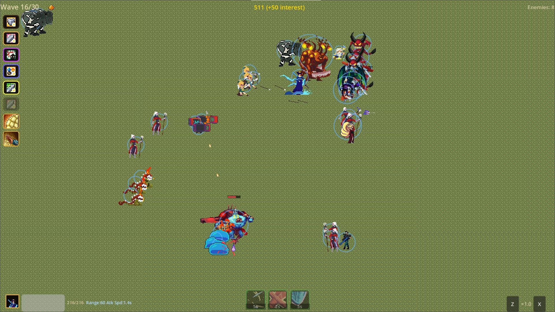 Изображение игры: Hero and Monster