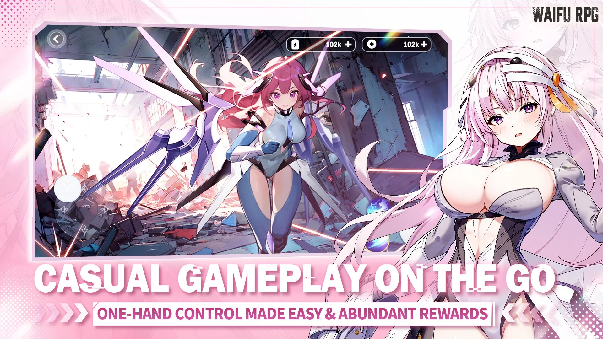 Изображение игры: Goddess of Destiny: Waifu