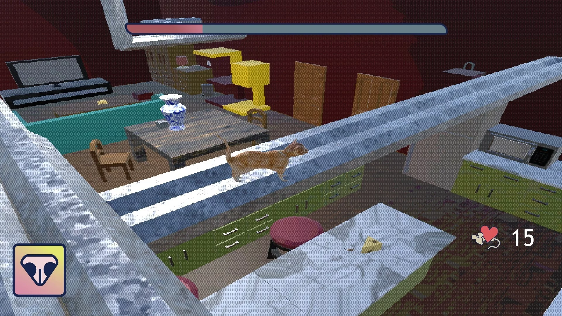 Изображение игры: Low Poly Mouse Game