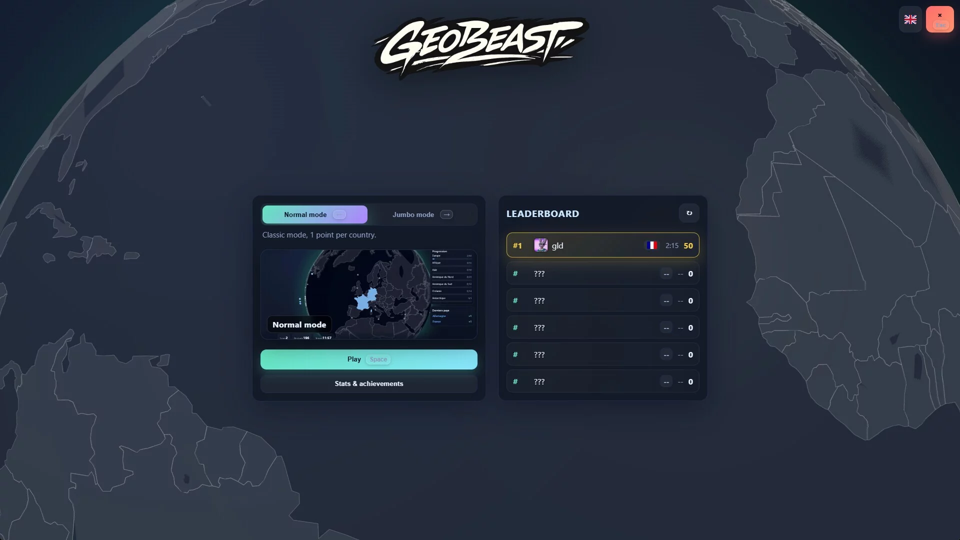 Изображение игры: Geobeast