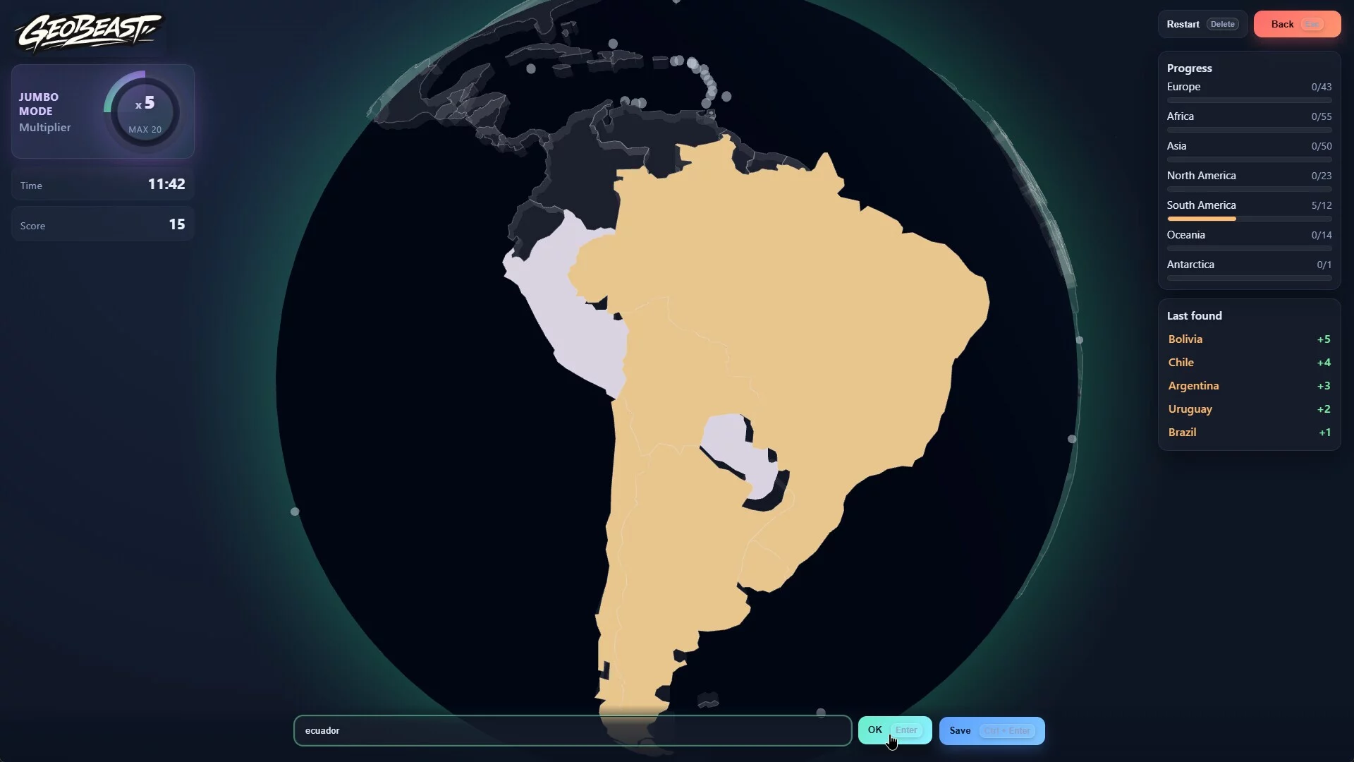 Изображение игры: Geobeast