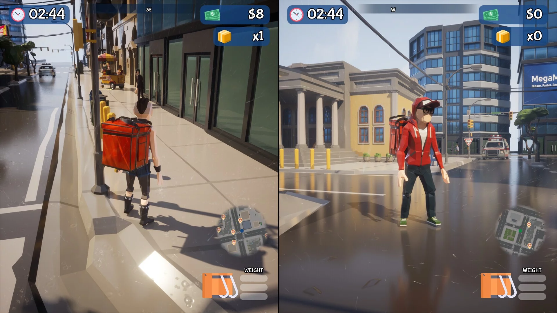 Изображение игры: Delivery Dash: Battle Couriers