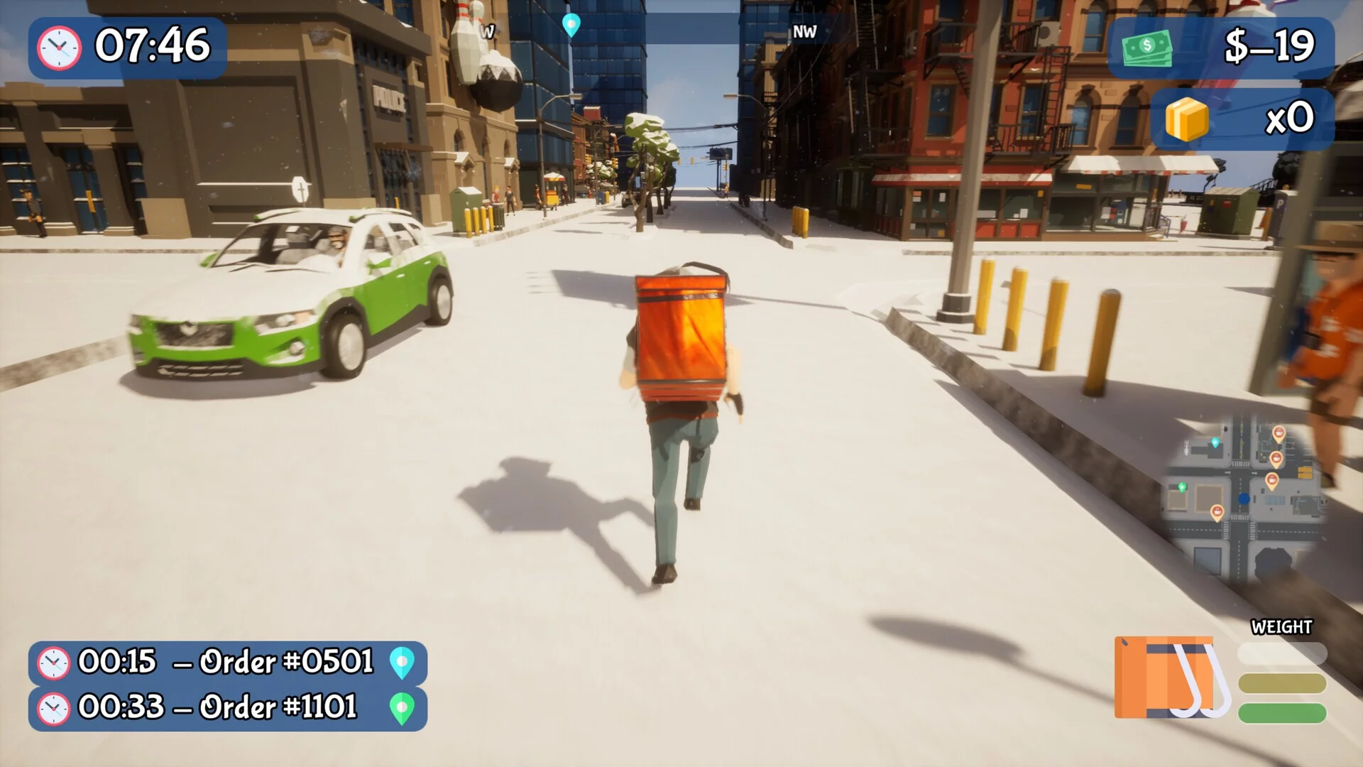 Изображение игры: Delivery Dash: Battle Couriers