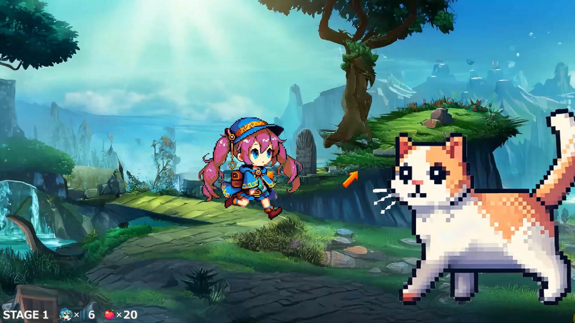 Изображение игры: Yumi's Adventure