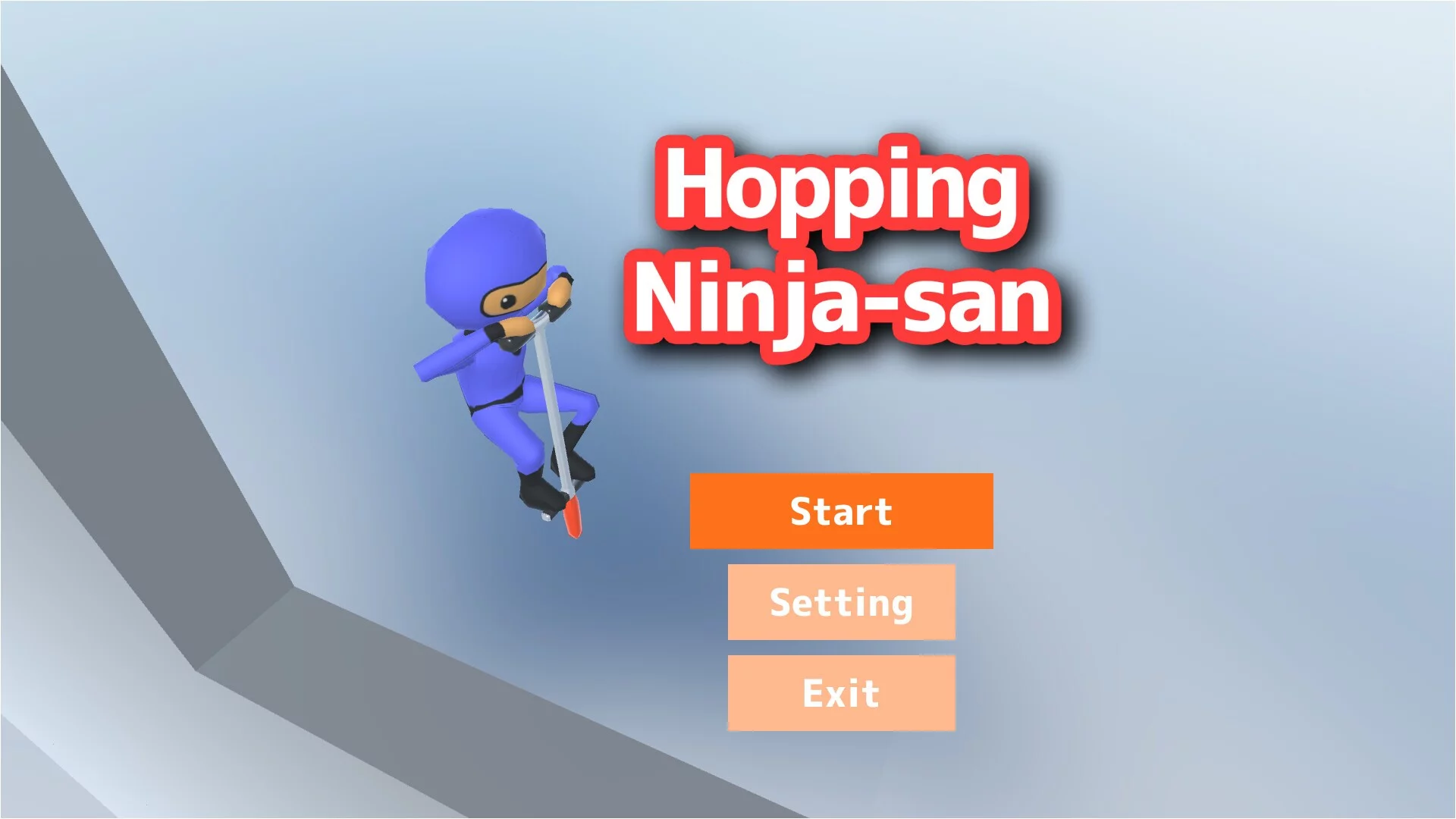 Изображение игры: Hopping Ninja-san