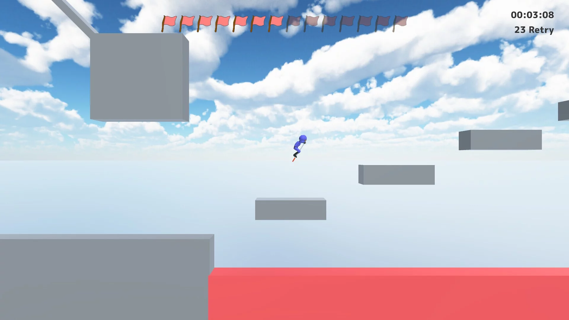Изображение игры: Hopping Ninja-san