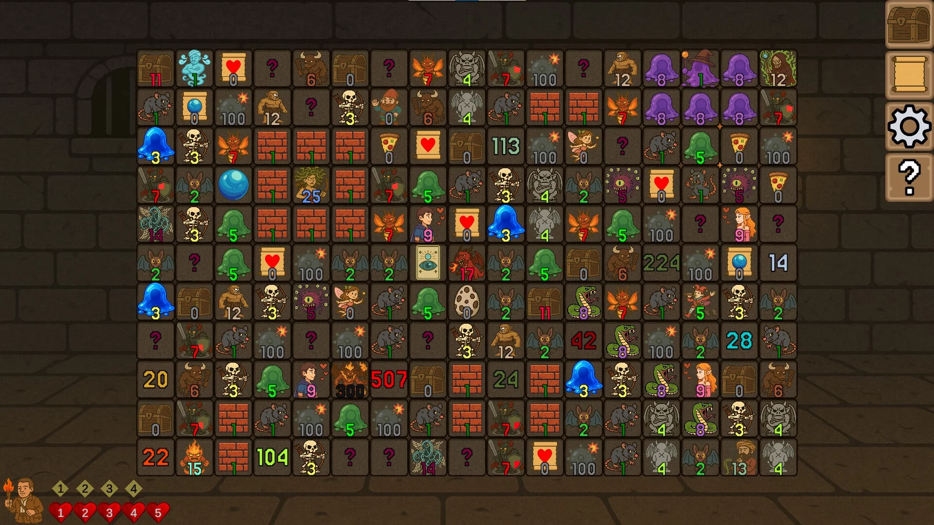 Изображение игры: DungeonSweeper