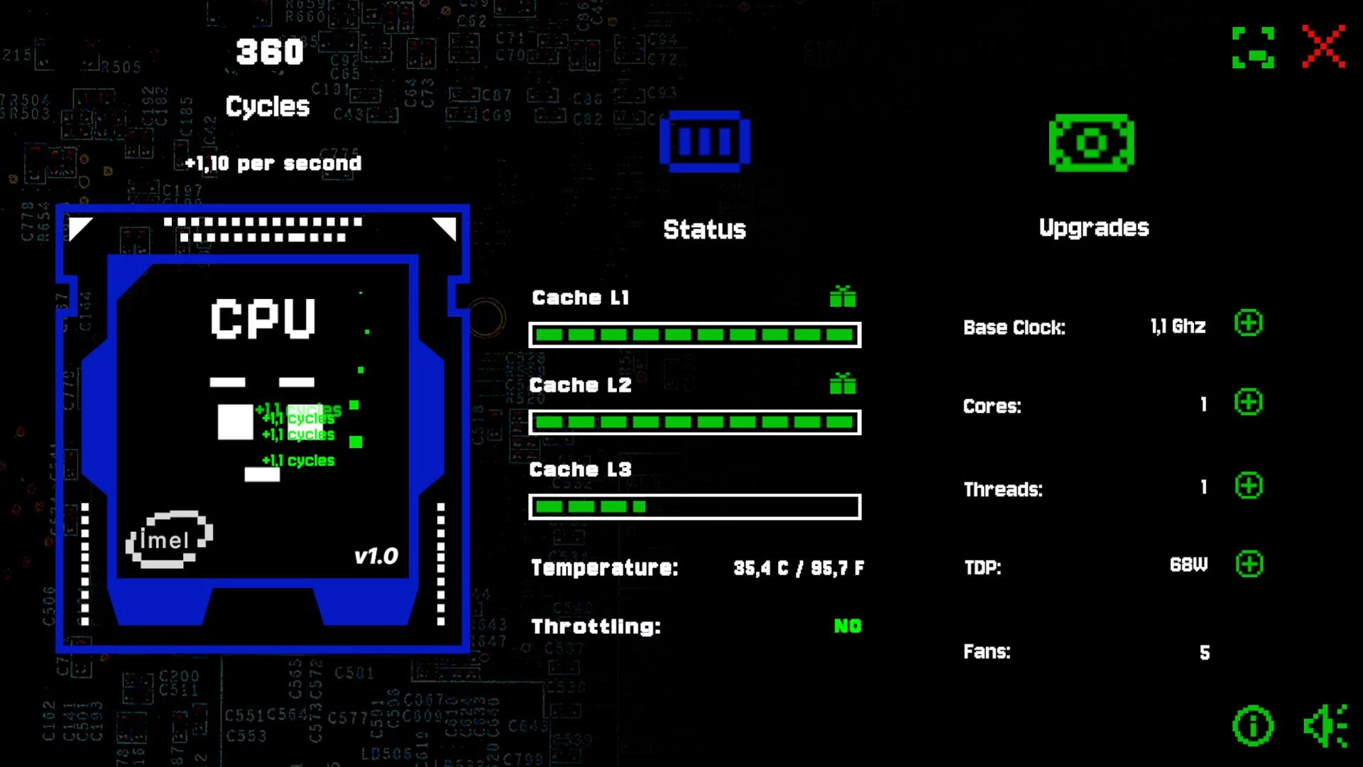 Изображение игры: CPU Clicker