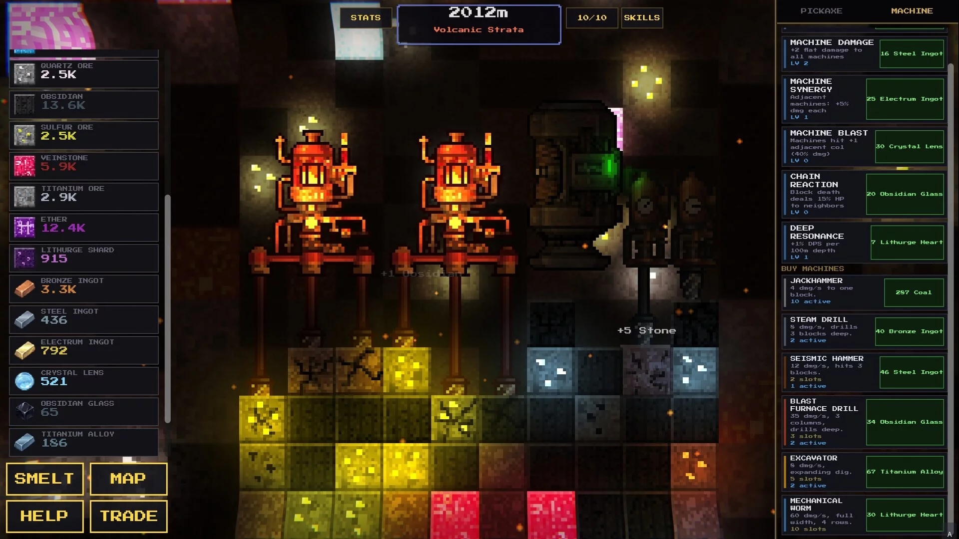 Изображение игры: Idle Deepcore