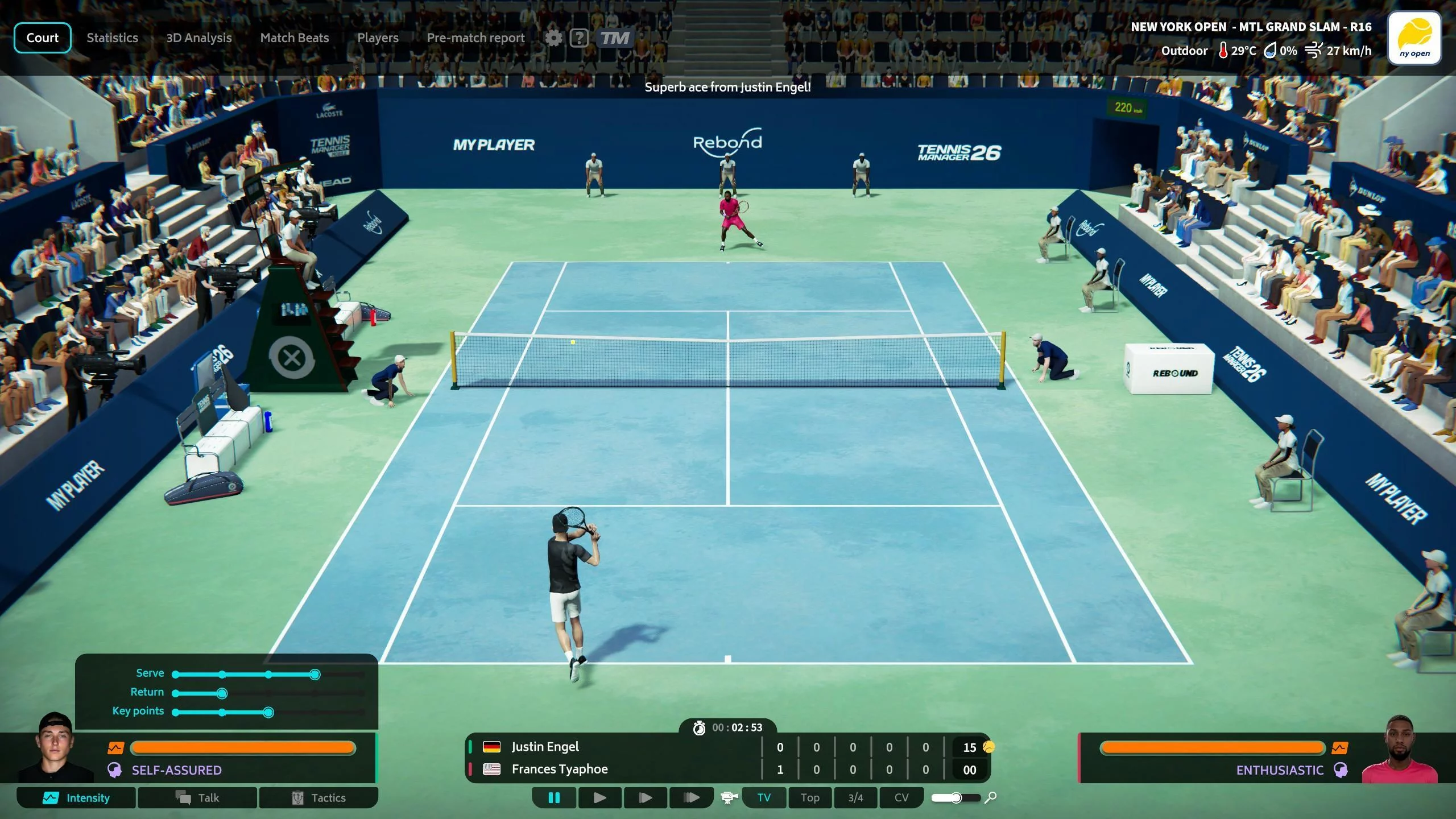 Изображение игры: Tennis Manager 26