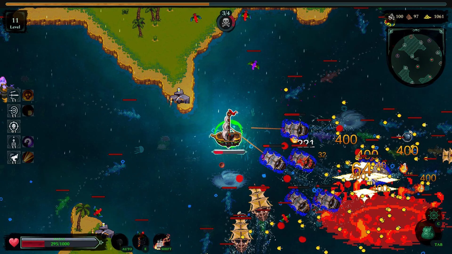 Изображение игры: Curse of Pirates