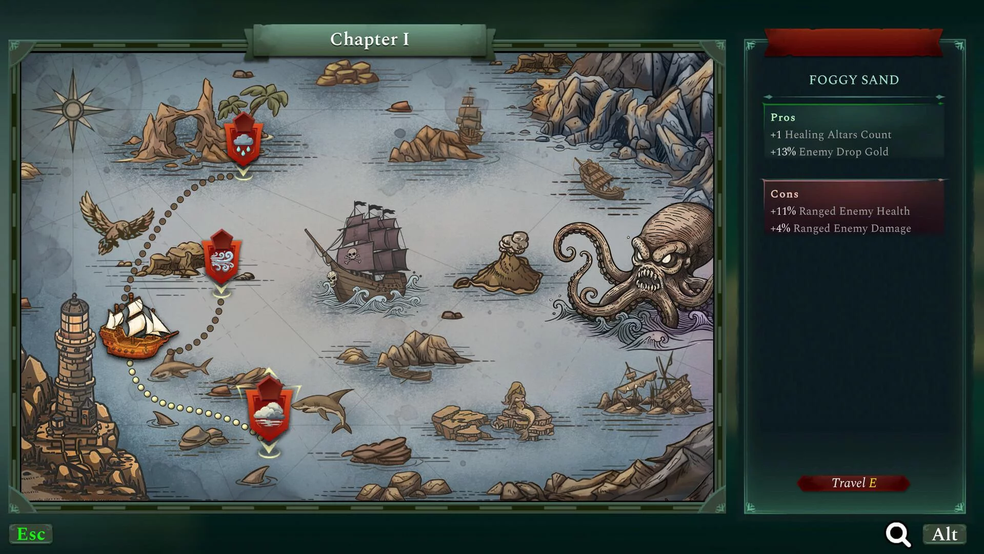 Изображение игры: Curse of Pirates