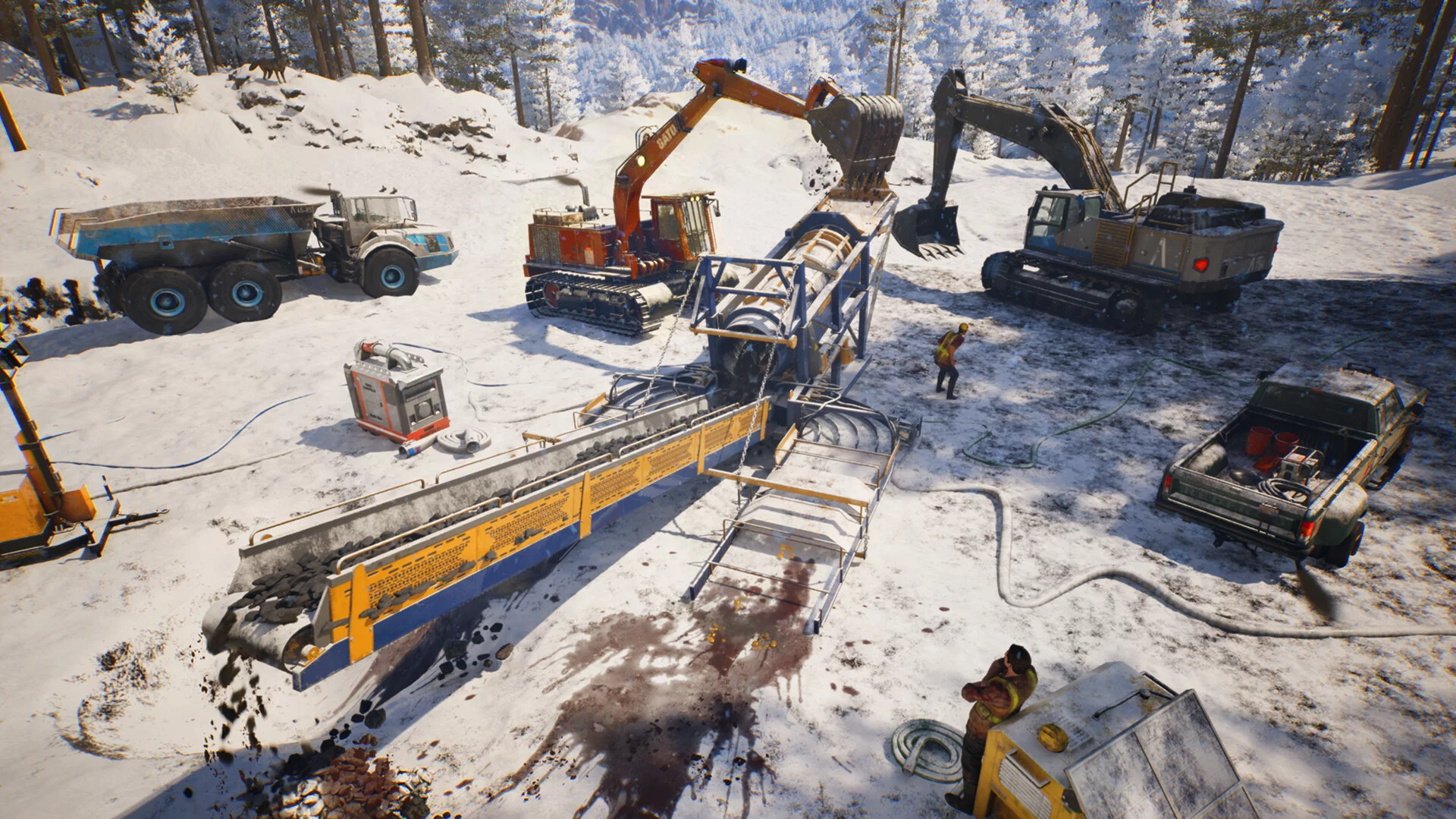 Изображение игры: Gold Mining Simulator 2