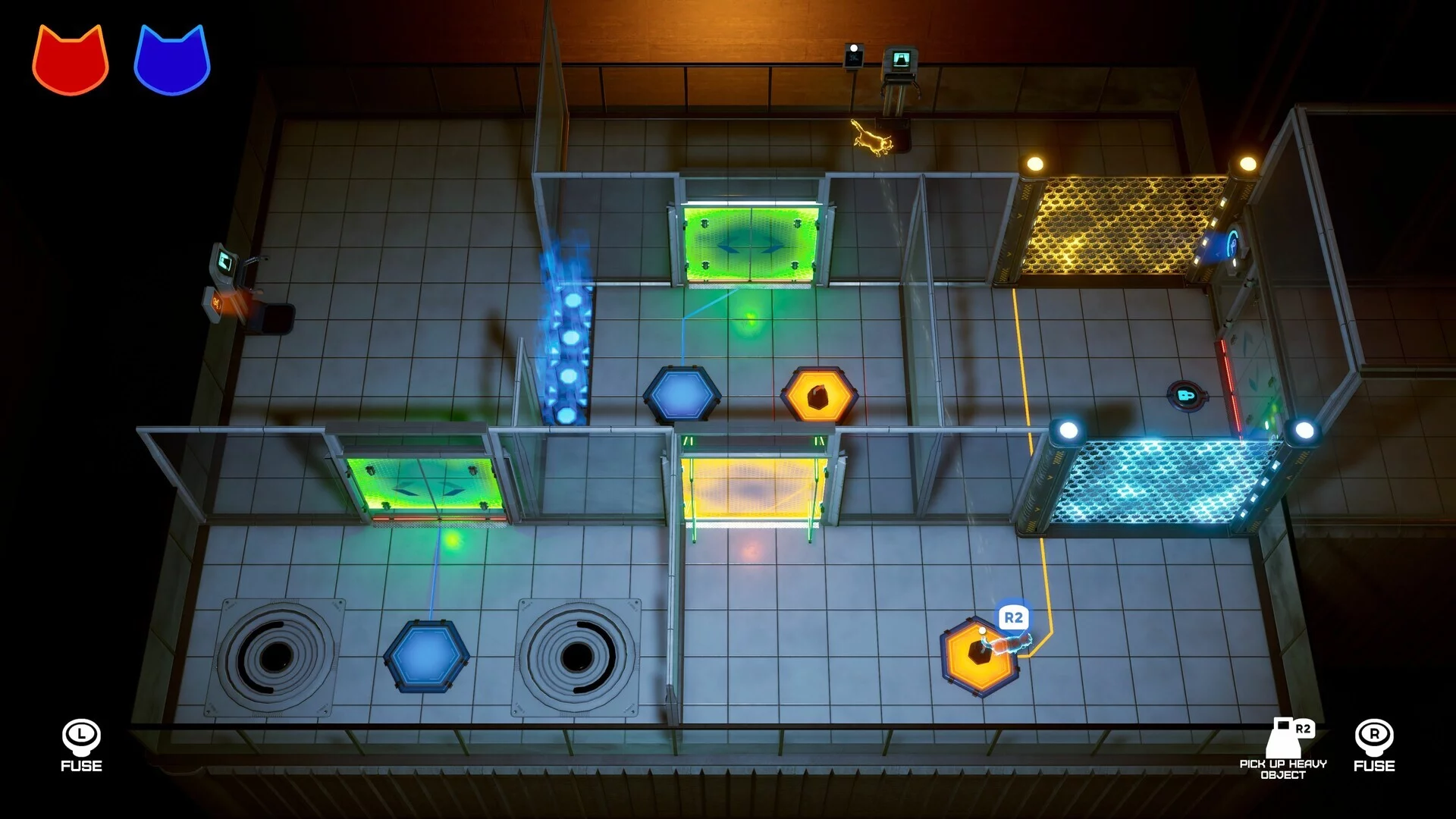 Изображение игры: Schrodinger's Cat Burglar