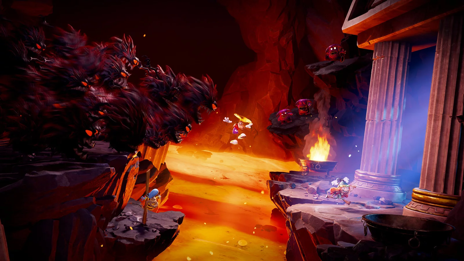 Изображение игры: Rayman Legends Retold