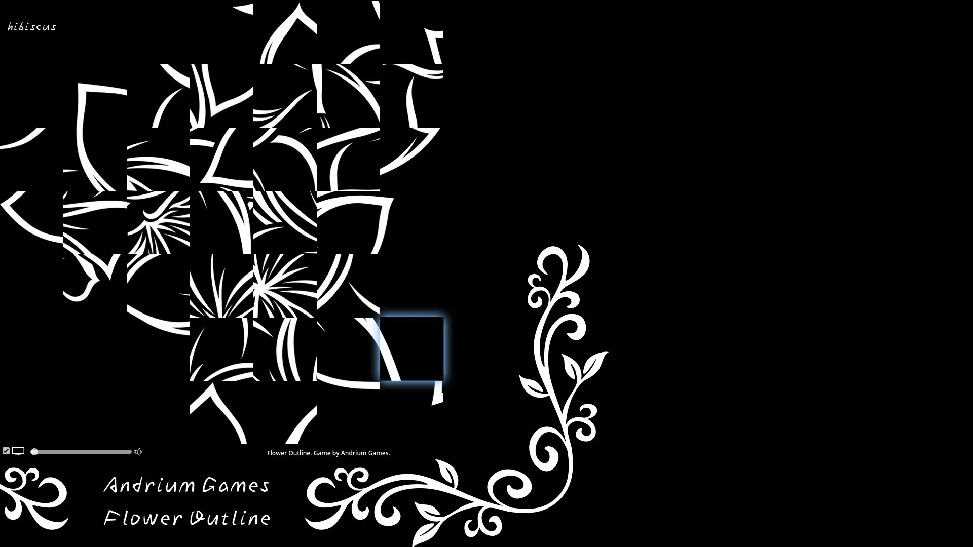 Изображение игры: Flower Outline