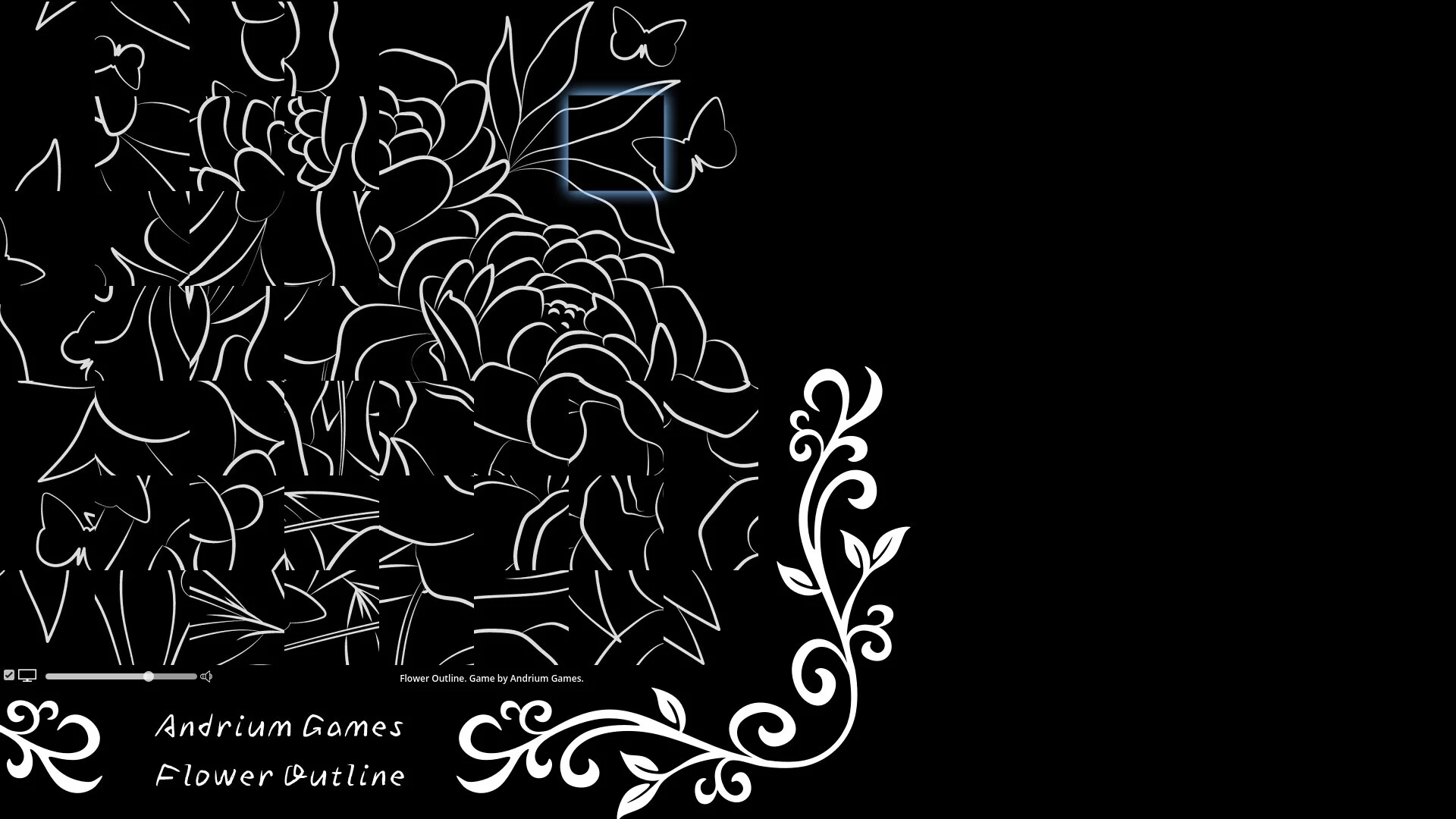 Изображение игры: Flower Outline