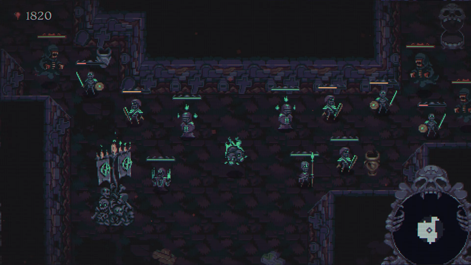 Изображение игры: Skull horde