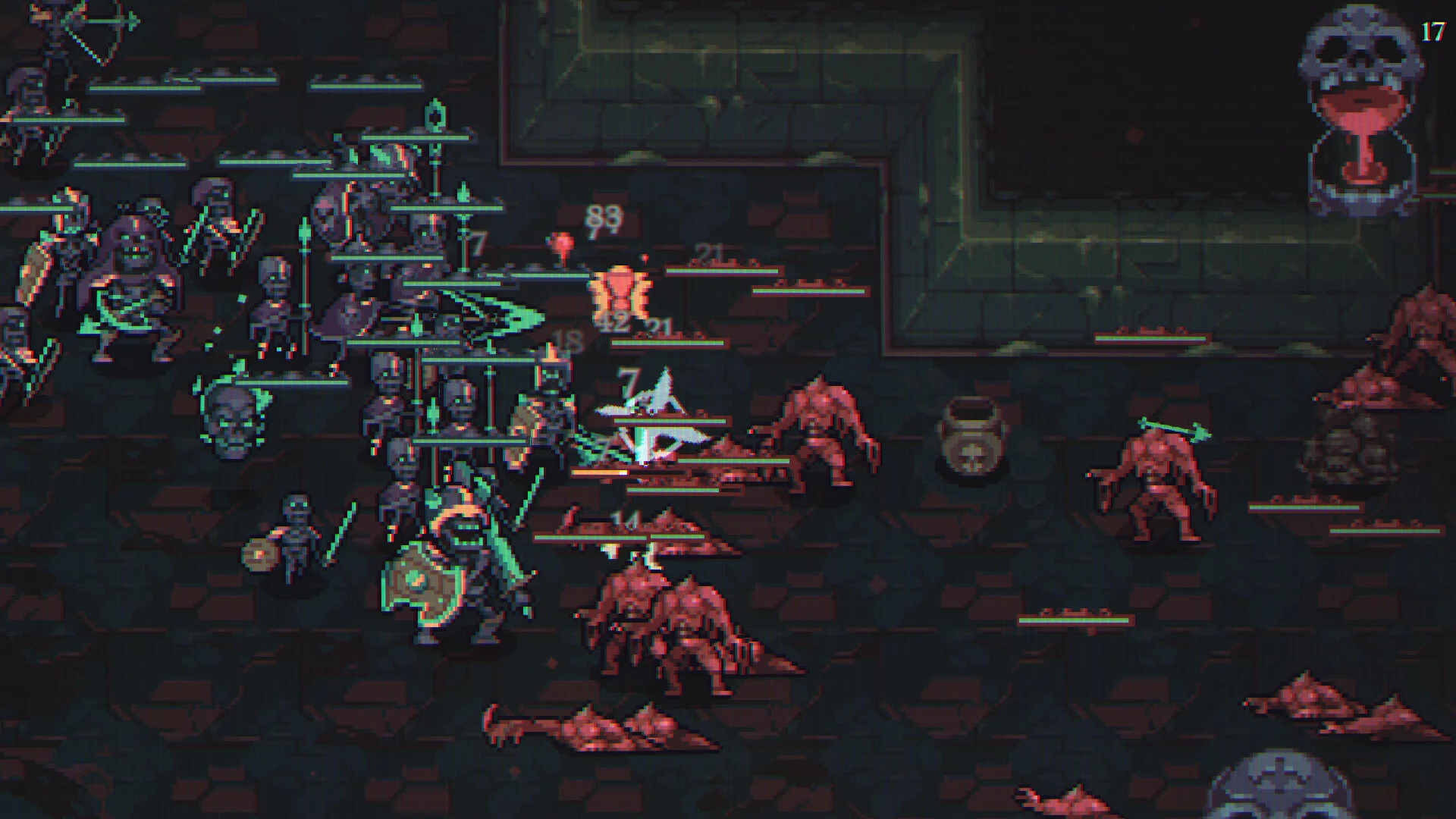 Изображение игры: Skull horde