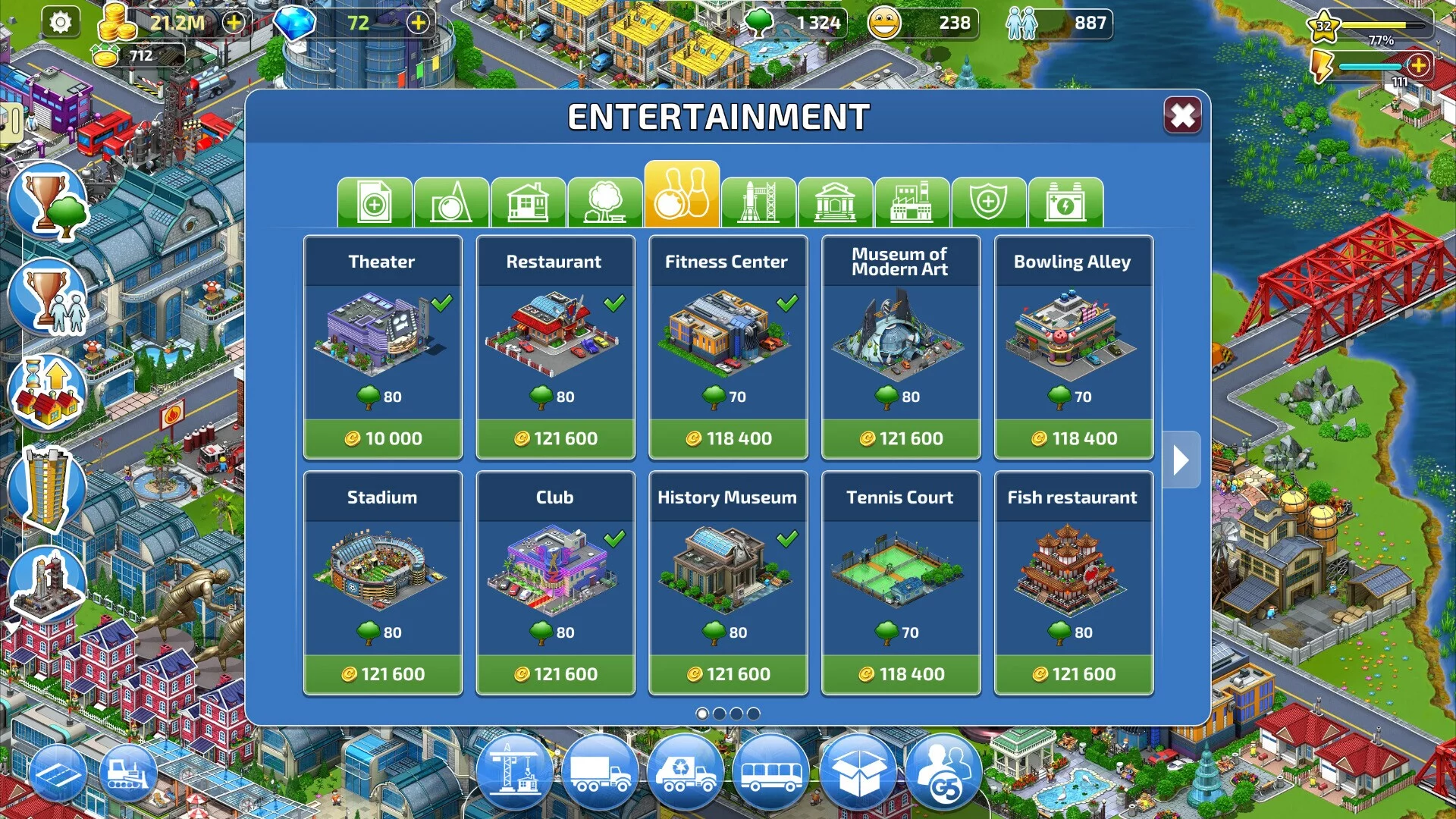 Изображение игры: Virtual City Playground: Build Your Metropolis
