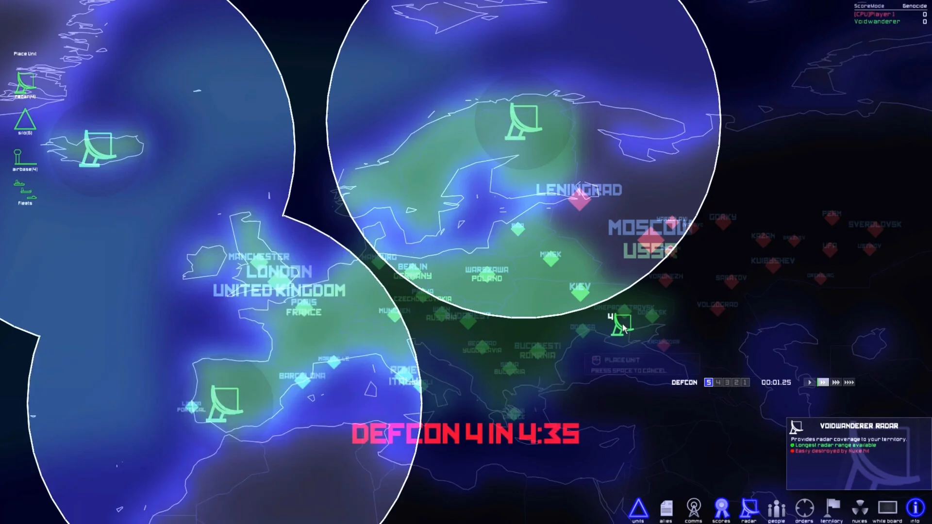 Изображение игры: DEFCON