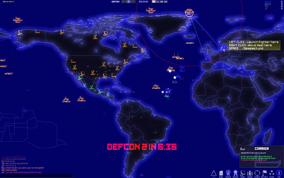 Изображение игры: DEFCON