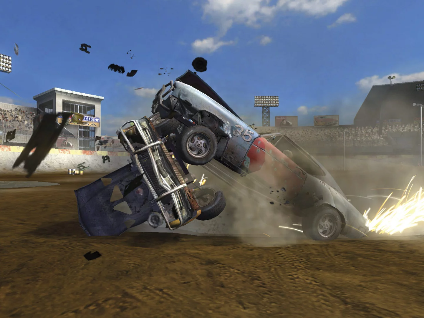 Изображение игры: FlatOut 2